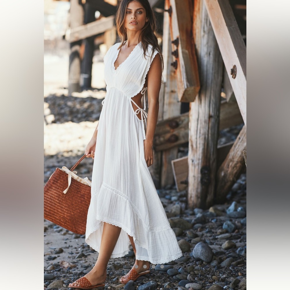 The Silvana High - Low Cover Up Dress   Anthropologie